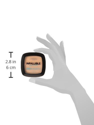 L'Oréal Paris Infallible Pro Glow Pressed Powder, Sun Beige, 0.31 oz.