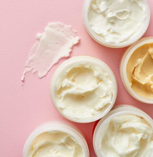 Shea Mango Whipped Body Butter 5oz with Nourishing Shea Butter and Coconut Oil Paraben Free Vegan Made in USA
