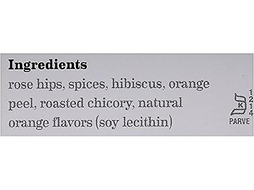 Bigelow 10398 Orange and Spice Herbal Tea 28/Box