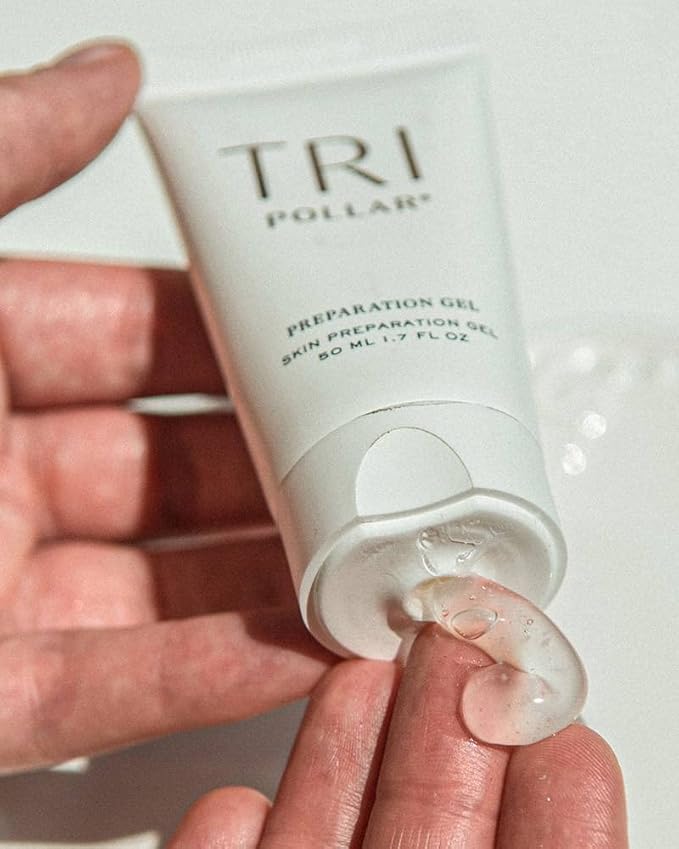 TriPollar Stop Preparation Gel 50ml (X3) - High Radio Frequency Skin Tightening Facial Machine Gel - Professional Home RF Anti-Aging Formula - Compatible with TriPollar Stop Devices - FDA Cleared