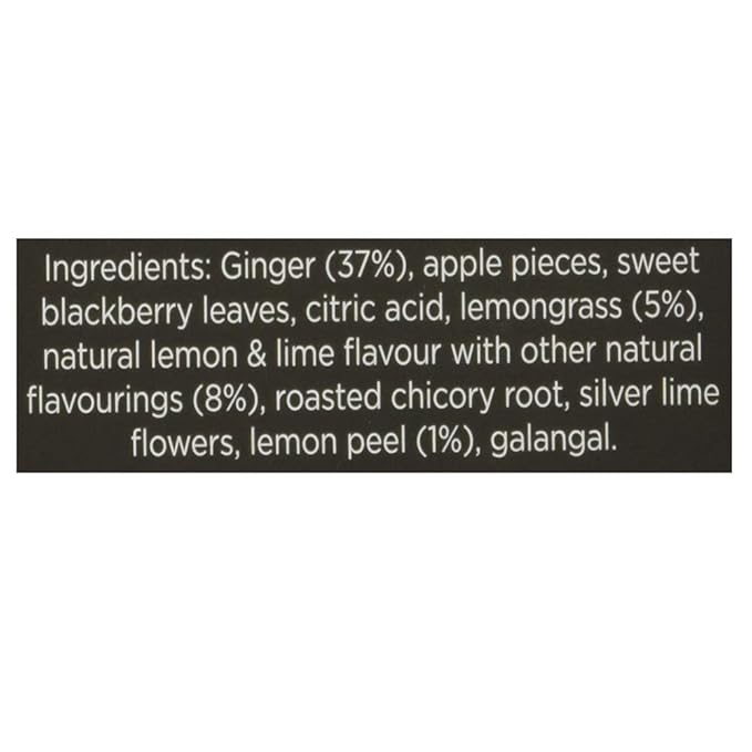 Taylors of Harrogate Lemon & Ginger Herbal Tea, 20 Count (Pack of 6)