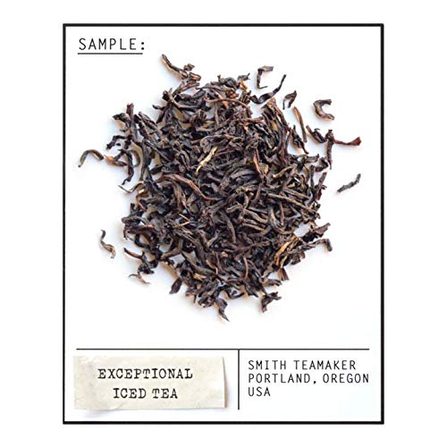 Smith Teamaker Exceptional Iced Tea No. 46, Refreshing, Caffeinated, Sustainably Grown, Full Leaf Black Iced Tea, 10 Count, 1 Quart Sachets