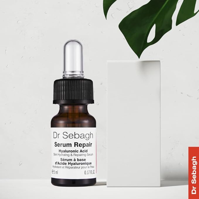 Serum Repair Travel Size - (0.17 fl oz) | Award-Winning Hyaluronic Acid Hydrator | Anti Aging & Wrinkle | Skin Moisturize & Repair Formula | Collagen Boosting Youthful Glow For Women & Men