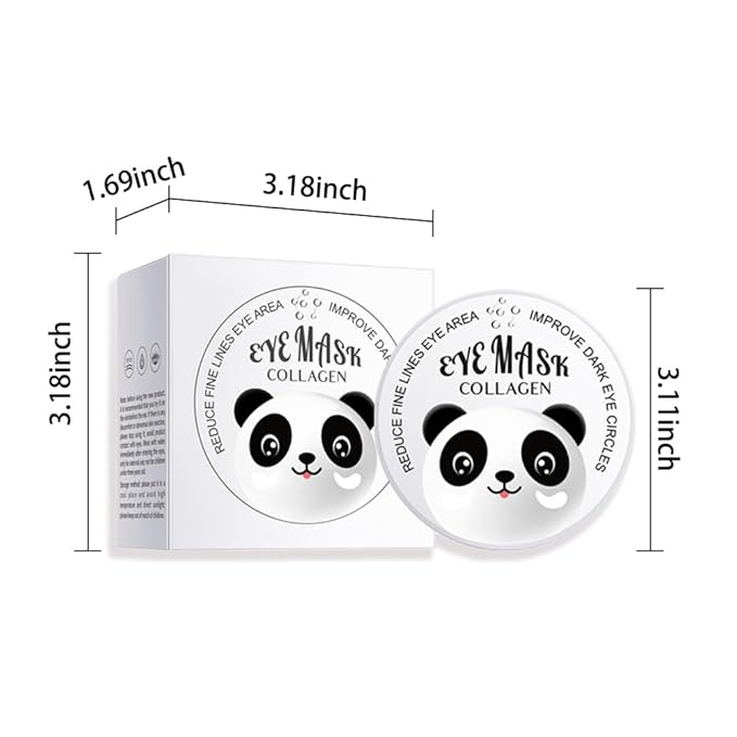 AMY'S DIARY 24K Gold Eye Mask Under Eye Patches (30 Pairs)- Puffy Eyes & Dark Circles Treatments,Reduce Under Eye Bags and Smooth Wrinkles,Eye Skin Care Pads With Collagen (Collagen)