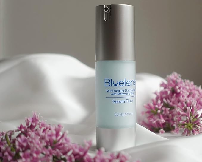 Serum Plus+ infused with Methylene Blue, Hyaluronic Acid, NextGen Vit C, and Aloe Vera. Suitable for Sensitive Skin