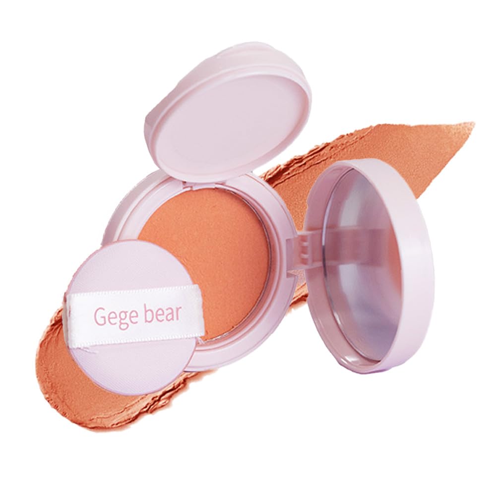 Air Cushion Blush,Wearing Skin Tint Blush Makeup for Cheeks,Smudge Proof, Natural-Looking, Dewy Finish,Easy to Apply and Create a Natural Flush