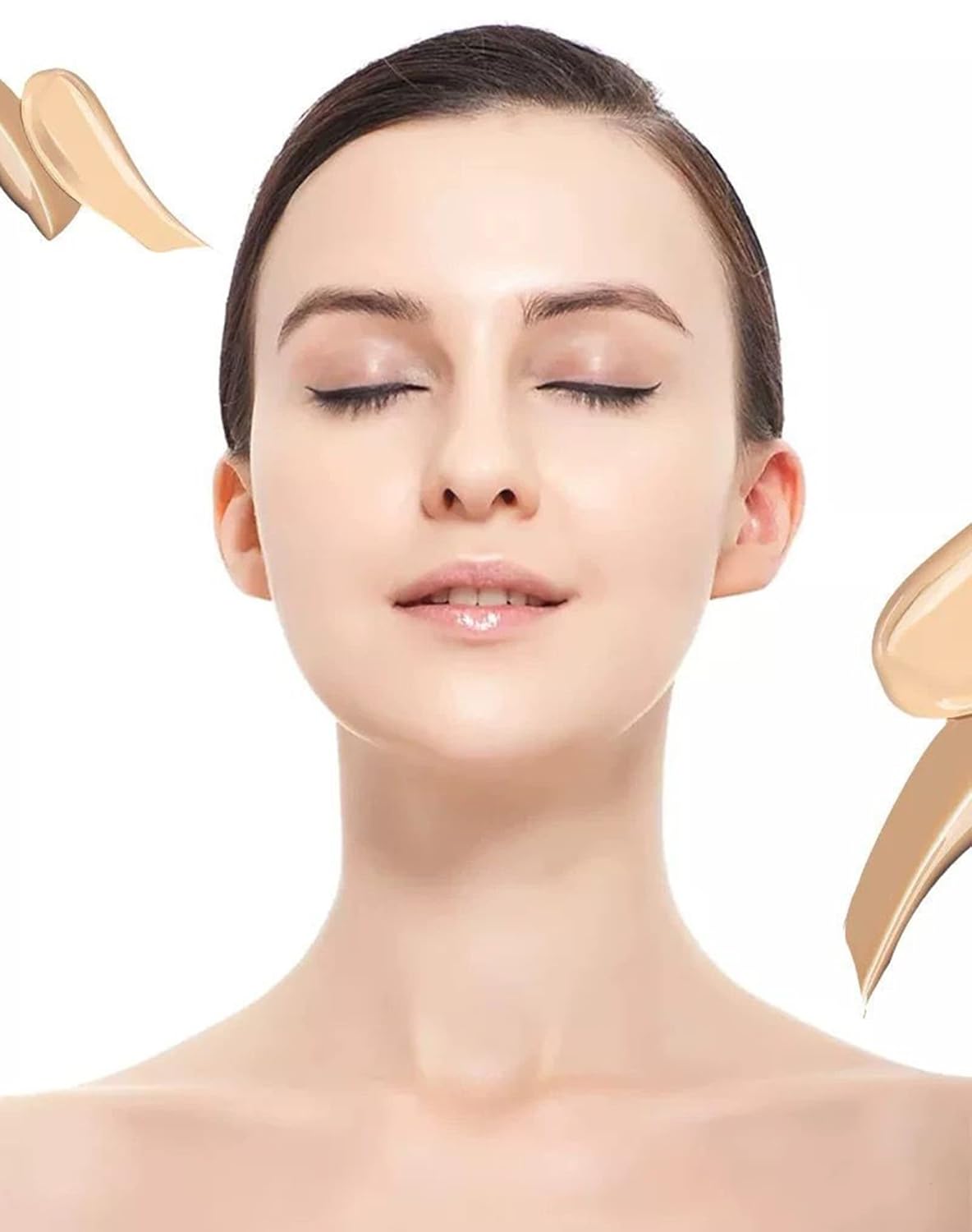 Cream Concealer Palette-6 Color Makeup Contour Kit-Professional Blemish Face Conceal Correct Contouring Highlighter Pallet-Base Foundation Beauty Sleek Cream Make Up Concealer Palette (Light)