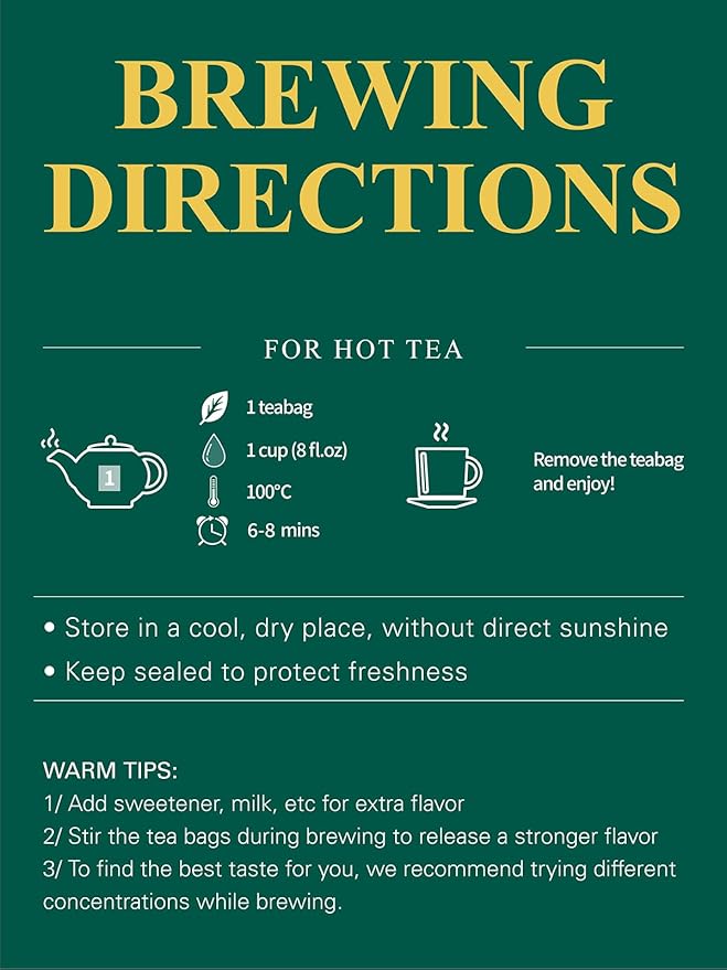 GLDNT Organic Dandelion Root Tea Bags, Premium Organic Raw Dandelion Root Tea, Smooth Taste, Caffeine Free, 100 Count