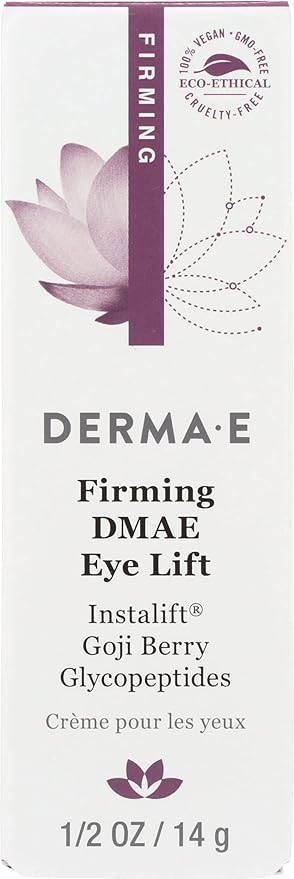 Derma-E Firming DMAE Eye Lift, Soy Free, 0.5 Ounces (Pack Of 1)