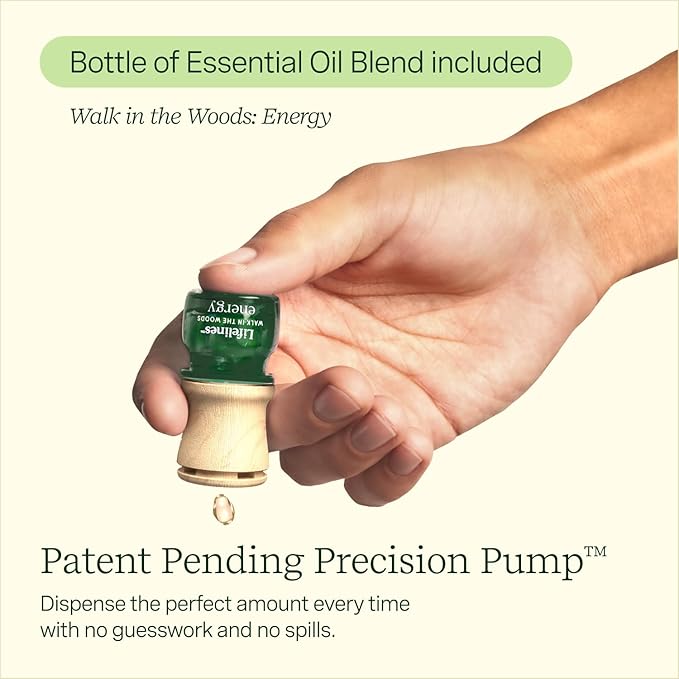 Lifelines Scent-Infused Grounding Stones, 2-Pack, Flow Pack - Portable Fidgets for Adults with Essential Oil Blend & Diffusion Stones for Sensory Immersion - Calming Waterless Passive Diffuser