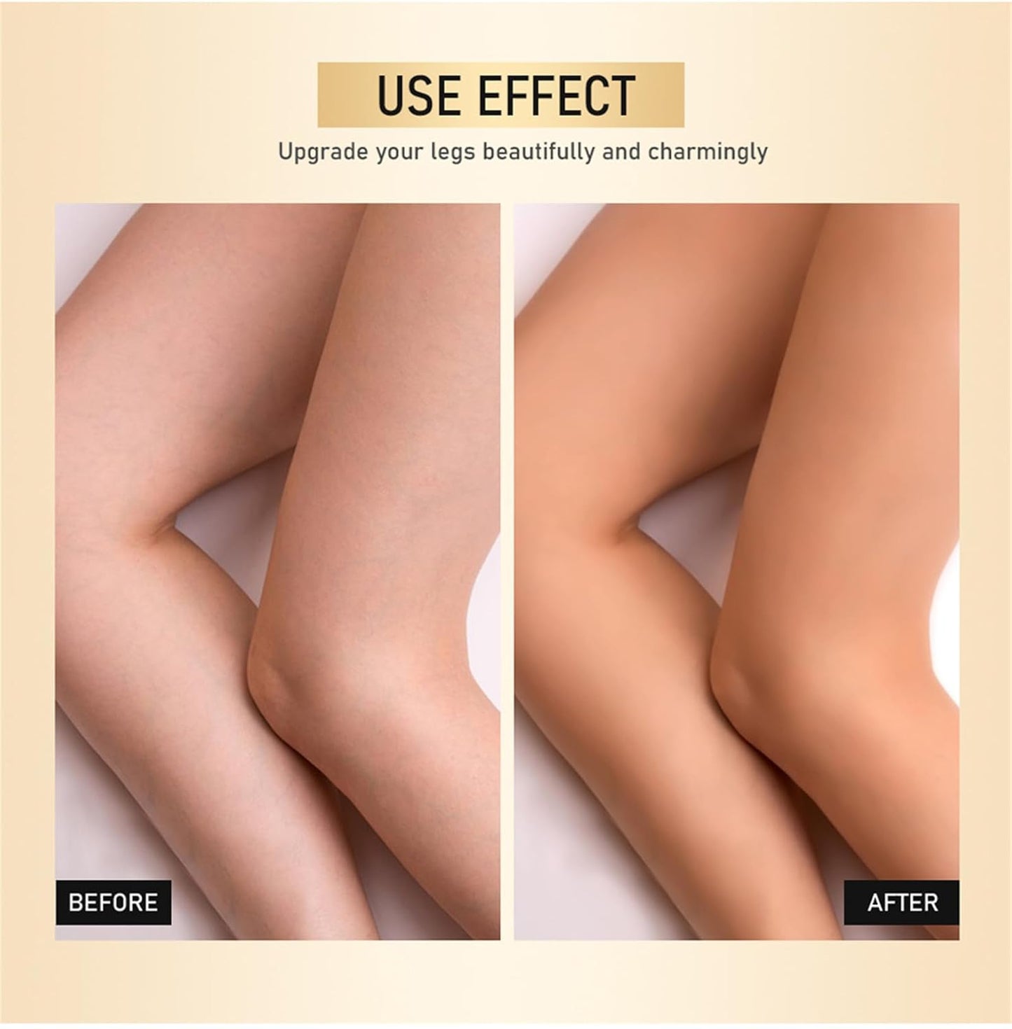 Leg Makeup Waterproof No Transfer, Leg Makeup Lotion, Body Makeup Waterproof Foundation, Leg Makeup for Varicose Veins Waterproof, Leg and Body Makeup for Tattoo Cover Up (Fairest Glow)