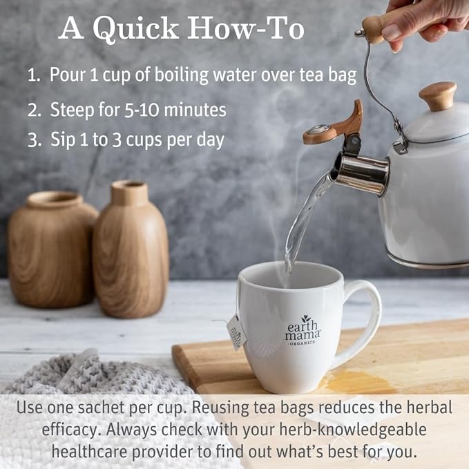 Earth Mama Postpartum Essentials Recovery Gift Set for Mom| Organic Self Care Gifts for Mom, Nipple Butter, Perineal Spray & Balm, Sitz Bath, Milkmaid & Periodic Tea and Booby Tubes, 7-Piece Set