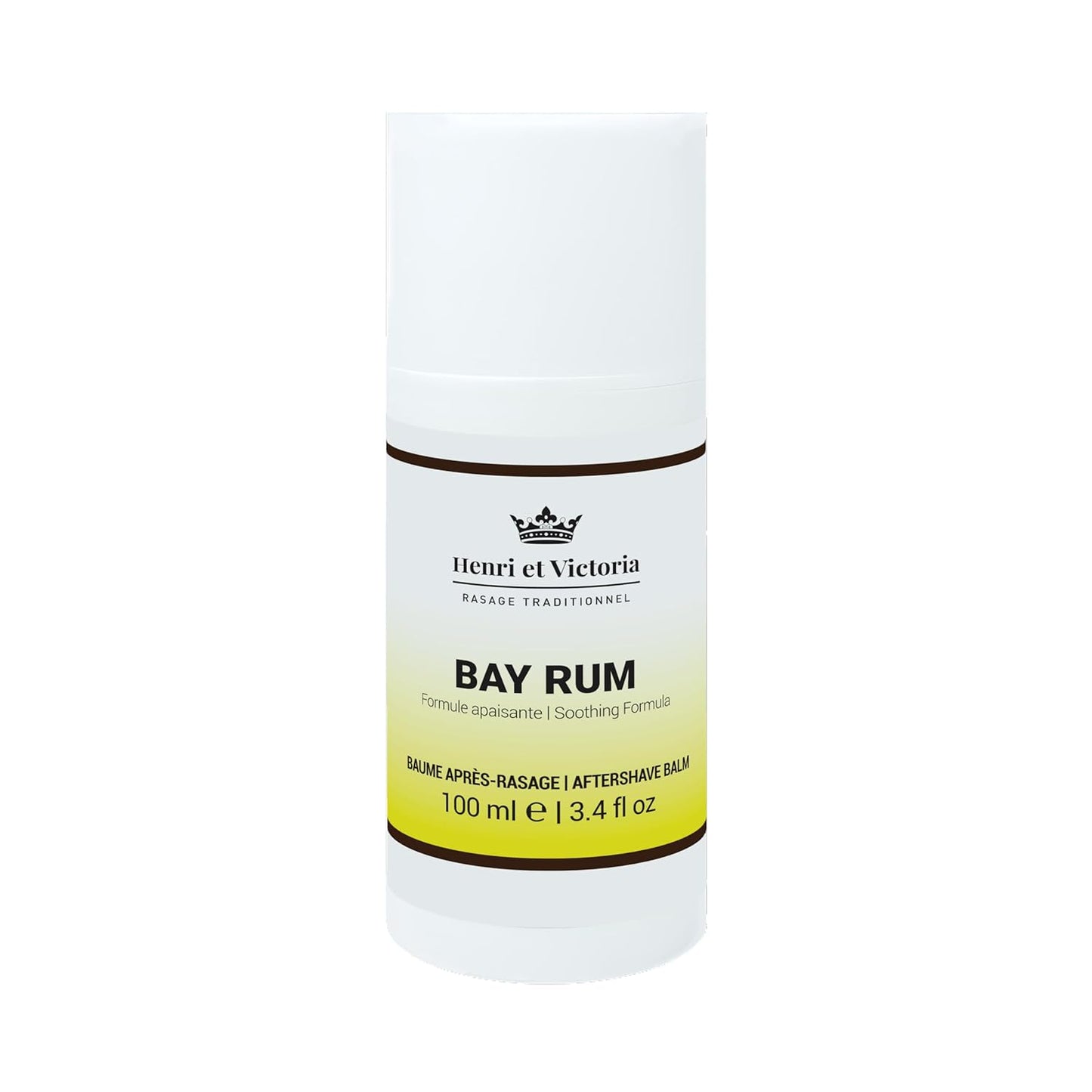 Aftershave Balm for Men | Bay Rum Scent | Canadian Made by Skilled Artisan | After Shave Balm Prevent and Cure Razor Burns | 100 ml (3.4 oz)