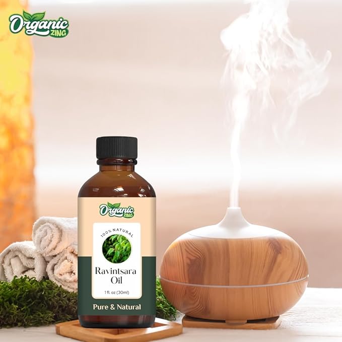 Ravintsara (Cinnamomum camphora) Oil |Pure & Natural Essential Oil for Aroma, Skincare & Massage- 30ml/1.01fl oz