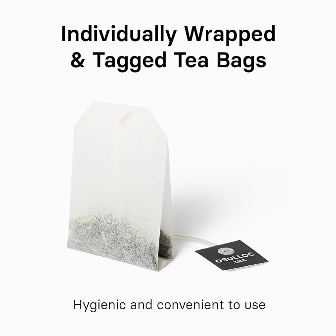 Osulloc Fig Chocolat Black Tea (Juicy Fig & Chocolate flavor), Fruit Tea Blend, Premium Tea bags from Jeju Isalnd, 20 tea bags,1.41 oz