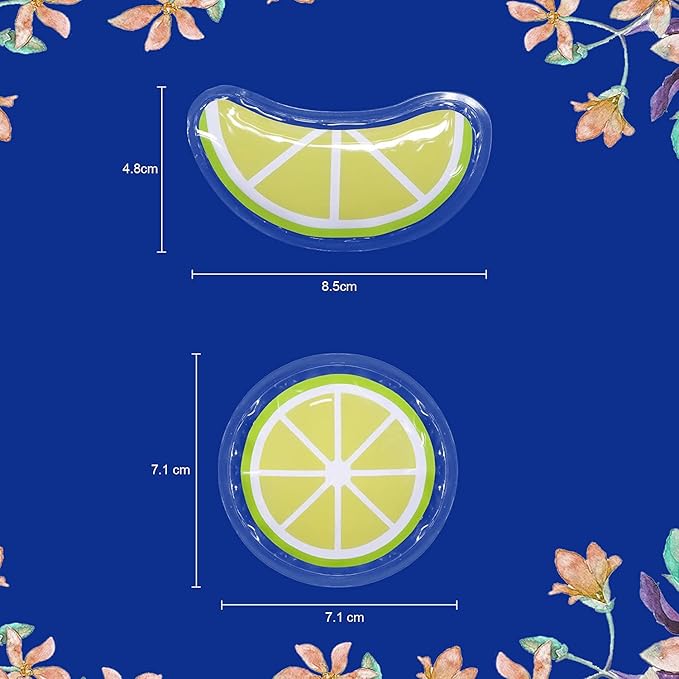 Gel Ice Pack Reusable Cooling Eye Pads and Under Patches,Eye Hot Cold Treatment for Redness,Pain Relief Relax