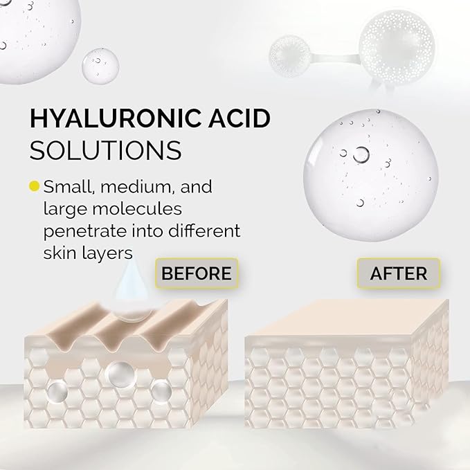 ProB5HA Hyaluronic Acid Moisturizing Face Serum for Women - 50ML