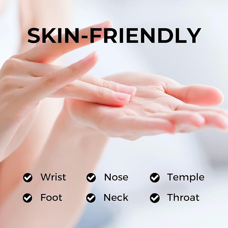 Benatu Tea Tree Oil for Skin Care, Natural Essential Oil Blend Roll On for Aromatherapy, Body Topical Massage Pre-Diluted Travel Size Roller 10ml