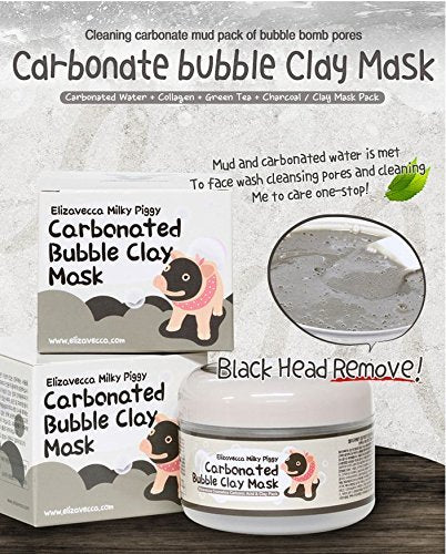 Elizavecca Milky Piggy Carbonated Bubble Clay Mask