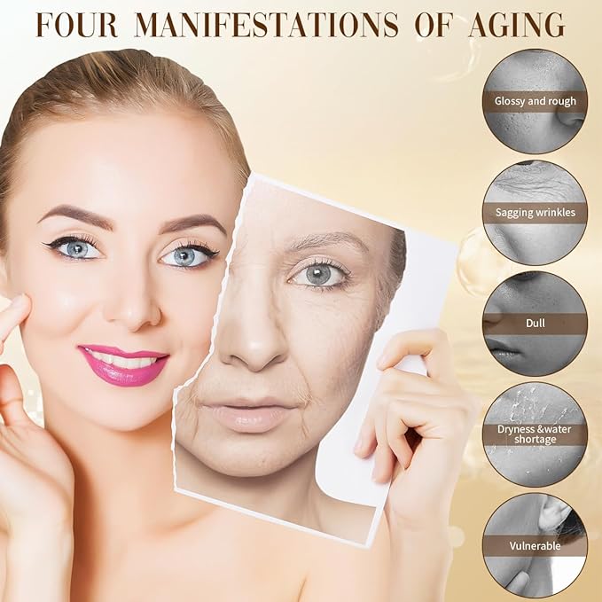 Anti-wrinkle Firming Serum,Anti-Aging & Wrinkles Lifting & Firming Essence for All Skin Types,Hydrate & Moisturize,Reduce Fine Lines (3Pcs)