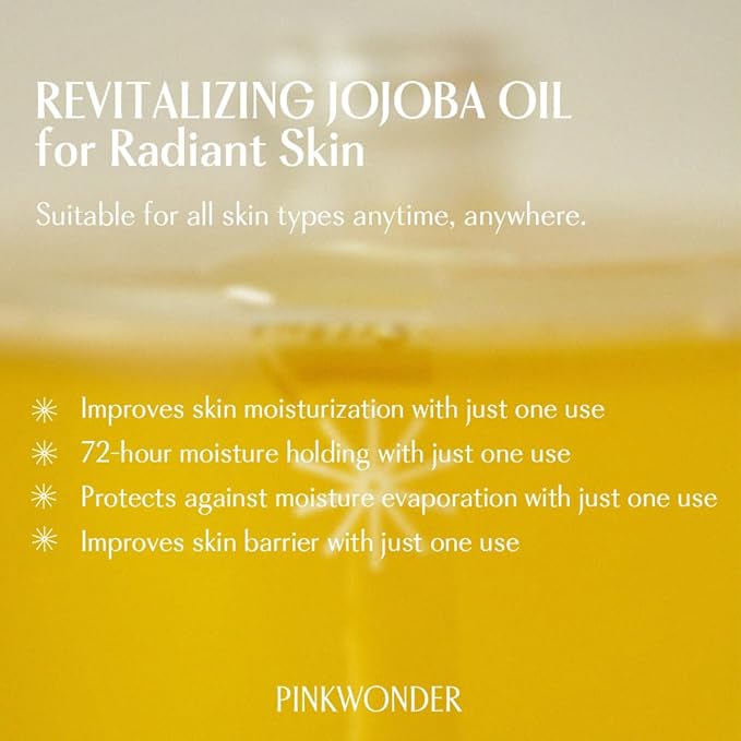 USDA Organic Jojoba Oil | 100% Pure, Cold-Pressed & Vitamin E-Rich Oil for Skin | Non-Greasy, Fast-Absorbing for Face, 1.69oz (50ml)