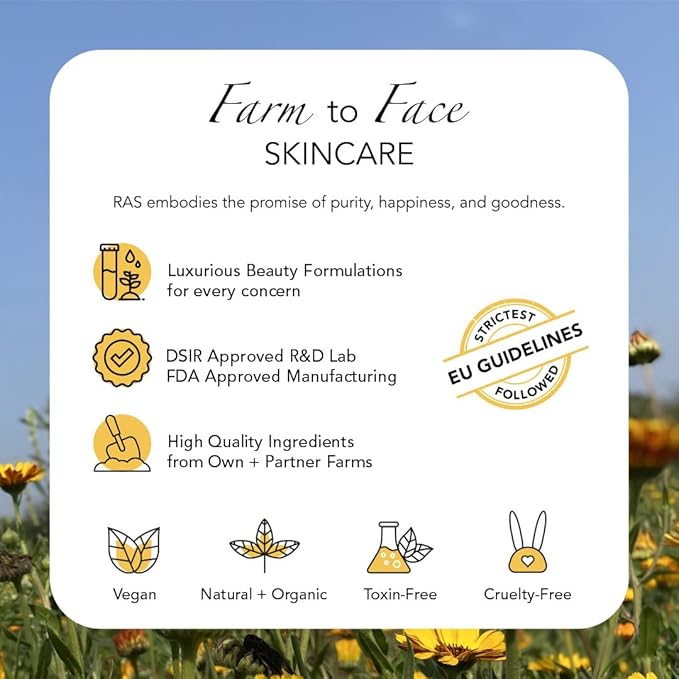 Quick Glow Kit, Hydrating Essence Toner, Exfoliating Face Cleanser, 24K Gold Face Elixir, Face Gel Serum, Face & Body Toner | Smoothens & Softens Skin, Deep Cleanser | Set of 5 - RAS LUXURY OILS