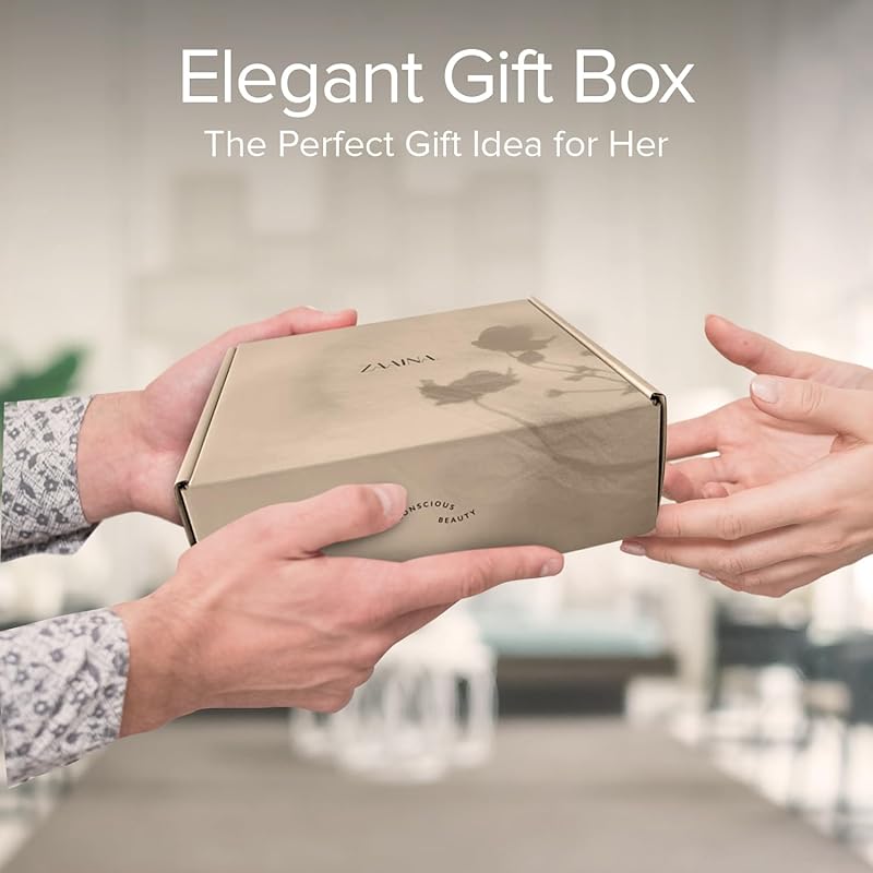 Spa Gift Set for Her - Relaxation Spa Kit for Women, Mother's Day Gifts Handmade in USA, Luxury Spa Gifts for Women, Spa Gift Basket for Mom, Pampering At Home Bath and Body Self Care Spa Package, Birthday Gifts for Women by ZAAINA