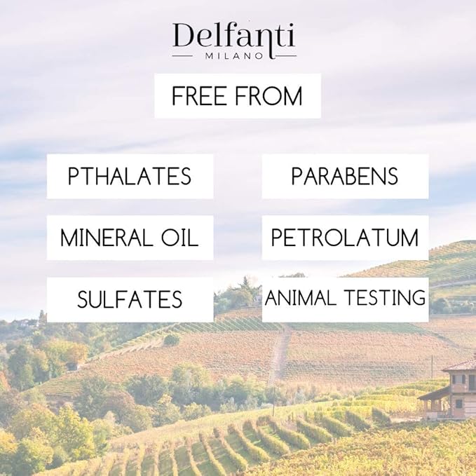 Delfanti-Milano • COLLAGEN REJUVENATING AND NOURISHING Night Cream • Face and Neck Moisturizer with BLACK PEARL and RED ALGAE GEL• Made in Italy