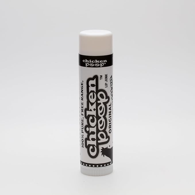 Free Range Chicken Poop (Lip Junk) 0.15 oz Lip Balm (Pack of 2)