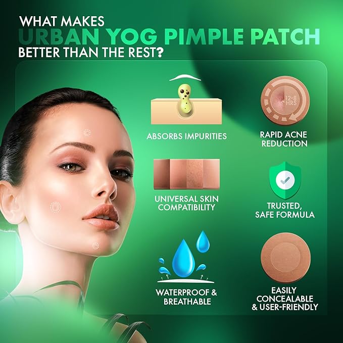 Acne Pimple Patch - 72 Invisible Facial Stickers cover with 100 Hydrocolloid, overnight Pimple - Acne Absorbing patch (Single)
