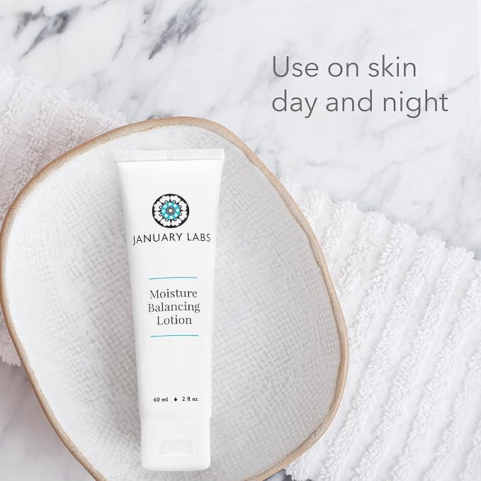 Skin Essentials Moisture Balancing Lotion, Body and Face Cream, 2 oz. tube