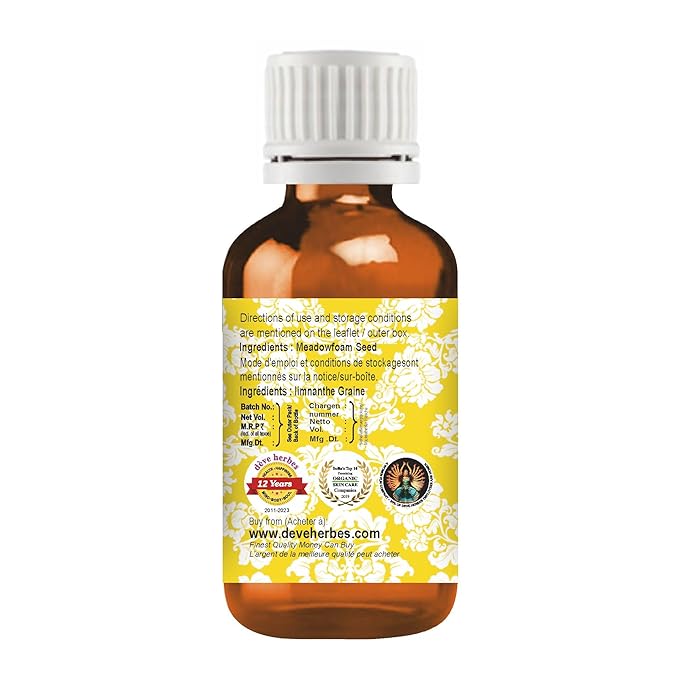 Deve Herbes Pure Meadowfoam Seed Oil 50ml (1.69 oz)