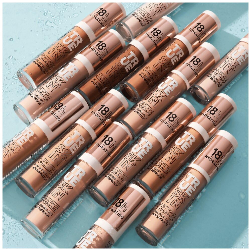 Catrice | True Skin High Cover Concealer (005 | Warm Macadamia) | Waterproof & Lightweight for Soft Matte Look | With Hyaluronic Acid & Lasts Up to 18 Hours | Vegan, Cruelty Free