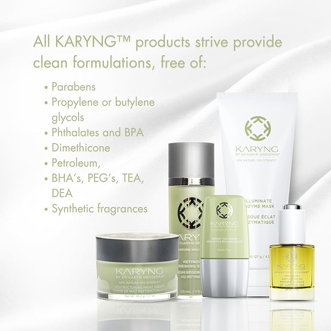 KARYNG Restructuring Night Cream, Overnight Cream Face Moisturizer, Firming Anti Aging Face Cream, Hydrating and Firming Overnight Cream for Face, 1.7oz