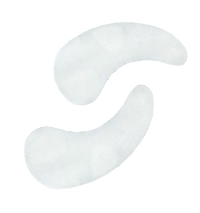 Alluring Eyelash Extensions Under Eye Anti-wrinkle Collagen Eye Pads Patches - CRESCENT SHAPE QTY 10