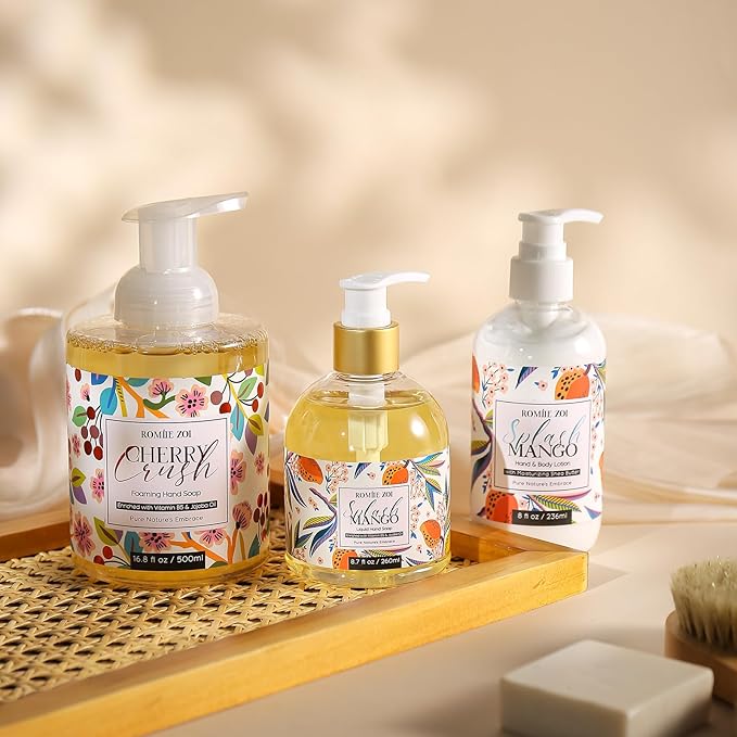 Daily Hand & Body Lotion with Moisturizing Shea Butter for All Skin Type- Splash Mango - 236 ML / 8 FL OZ