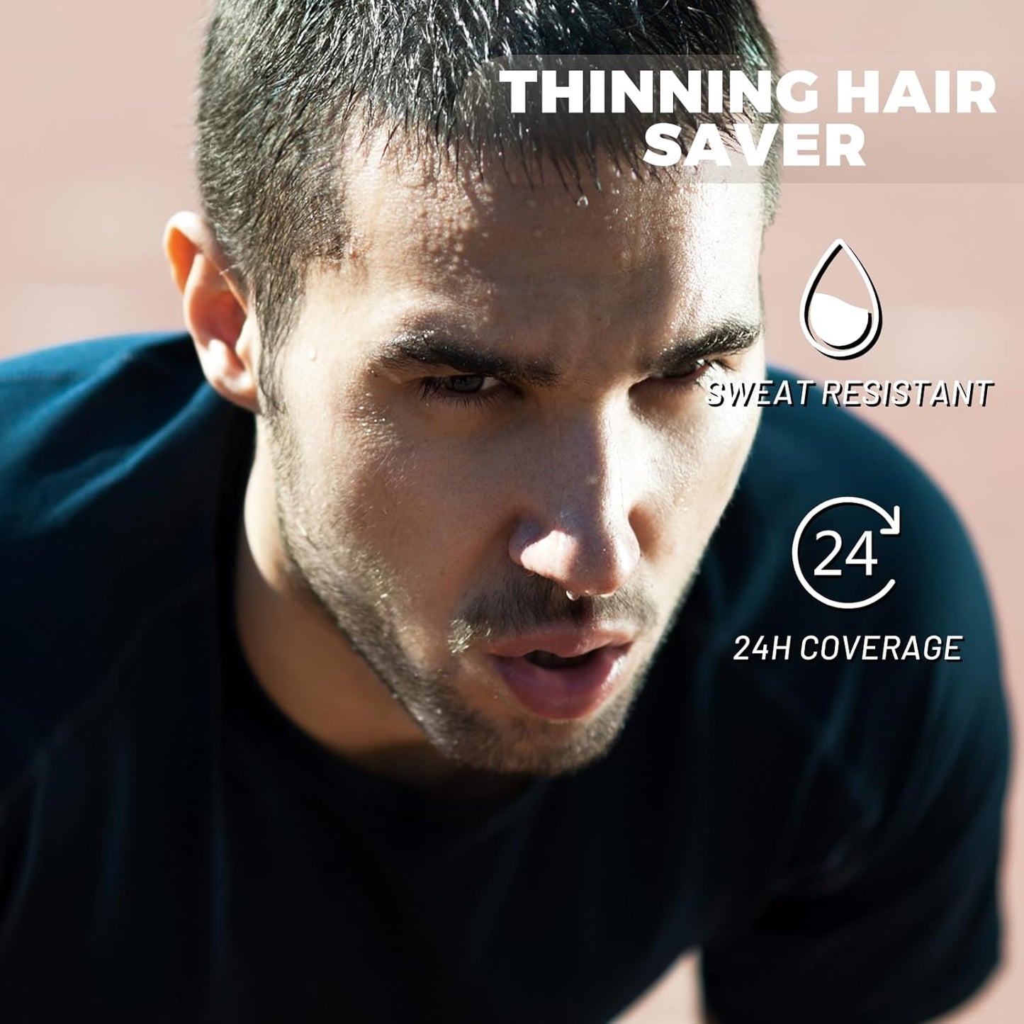 SOVONCARE Hair Fibers for Thinning Hair Dark Brown, Hair Building Fibers for Bald Spots Undetectable & Natural, Conceals Hair Loss, Fill In Fine Hair Powder Hair Thicker Instantly for Women & Men 28g