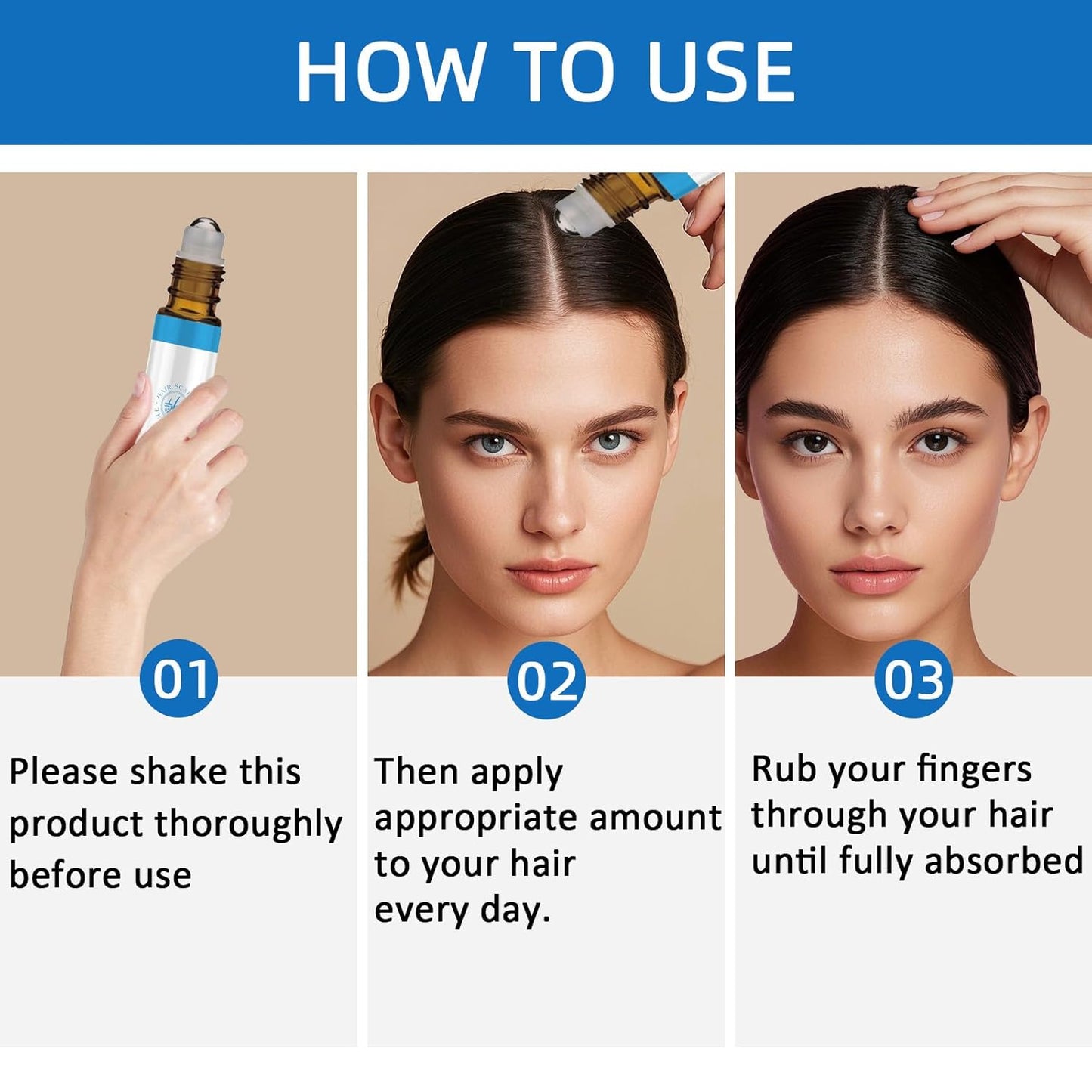 Ovela Hair Ampoule Serum, Scalpy Hair Growth Serum for Hair Loss & Thinning | Hair Growth Serum Women & Men w/Salicylic Acid, Menthol, Dexpanthenol | Non-Greasy, Lightweight (2 PCS)