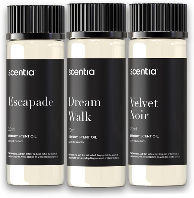 Hotel Diffuser Oil | Aromatherapy Fragrances Inspired by 5-Star Hotels | Luxurious Scents Gift Set - 3 x 20ml Bottles Set - The Edition Hotel, Ritz Carlton, Westin