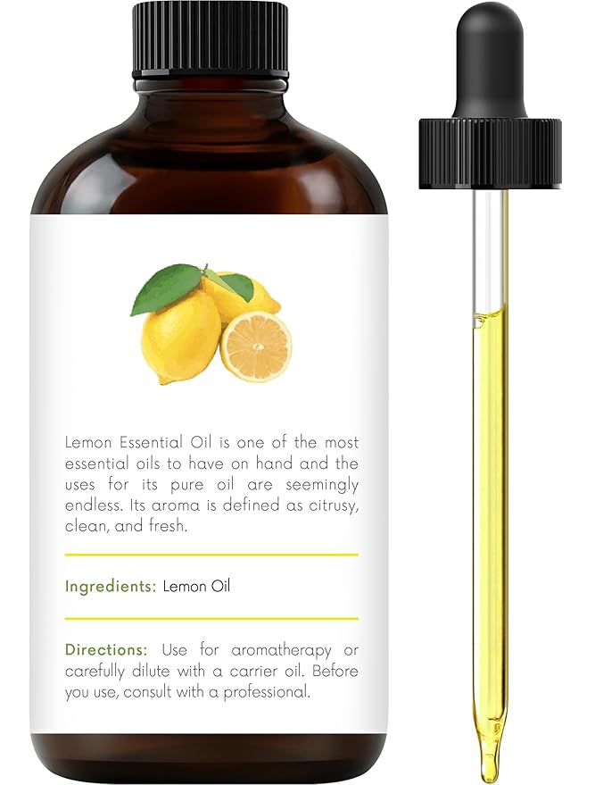 Handcraft Blends Lemon Essential Oil - 1 Fl Oz - 100% Pure and Natural - Premium Grade Essential Oil for Diffuser and Aromatherapy
