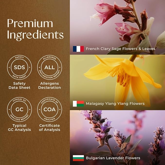 Gya Labs Sleep Essential Oil Blend - 100% Pure Natural Sleep Oil for Diffuser & Aromatherapy, Soothing, Bedtime and Self-Care (0.34 Fl Oz)