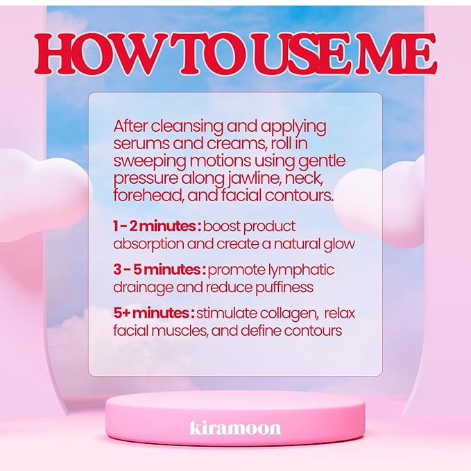 Reset Roller to Boost Skincare Absorption, Reduce Puffiness, Relax Jaw Muscles, and Promote Collagen. Anti-Aging and Relaxing Silicone, Gifts for Her