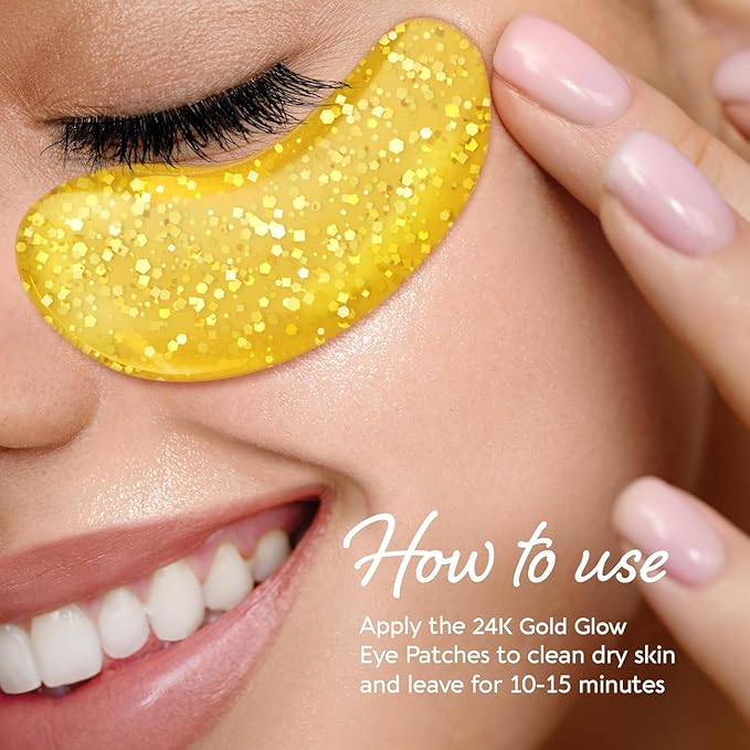 MAREE Under Eye Gels – Smooth and Cool the Eye Area – Lightweight Care with Golden Glow Effect