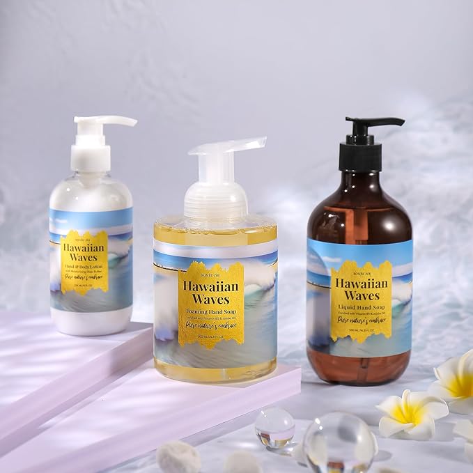 Duke Kahanamoku Beach Hawaiian Waves Hand & Body Lotion - Tidal Treasure Fragrance, 236ml (8 fl oz)