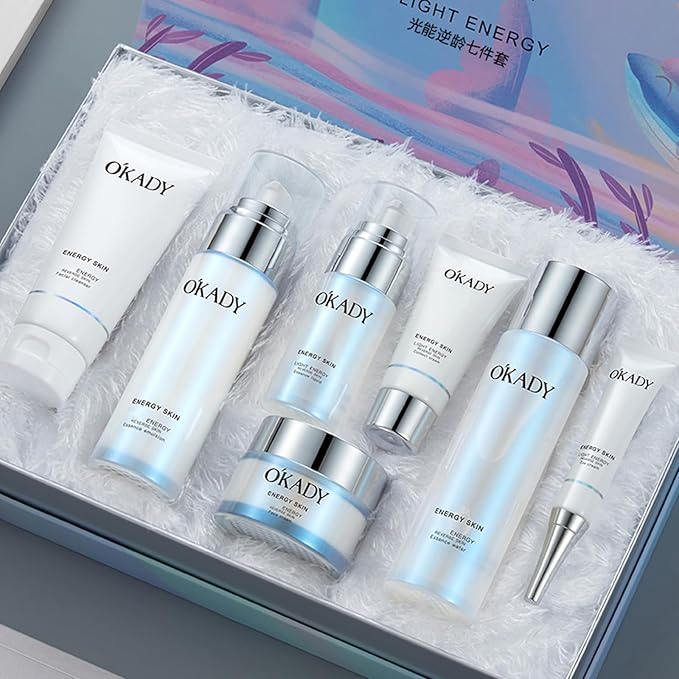 O’KADY Anti Aging Facial Skin Care Set Birthday Gifts for Mom Anniversary Gifts Products Skin Beauty Care Skincare Kits With Gifts Sets Care Package For Women Mother's Days