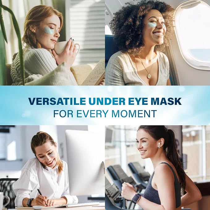 Under Eye Patches for Puffy Eyes: 55 Count Retinol Collagen Eye Gels Pads - Anti-Aging & Rejuvenating Eye Masks Women, Men