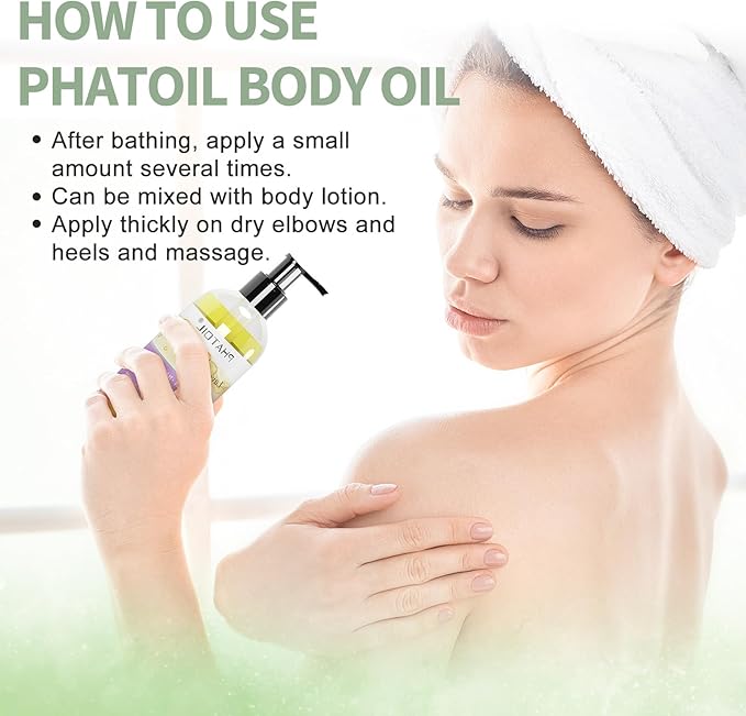 260 ml (8.8 fl.oz) Lavender Body Oil and Frankincense Body Oil