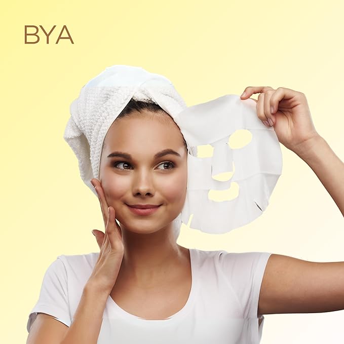 BYA x7 Rejuvenating, Anti aging, Anti pimple, Snail Mucin, Face Masks Skincare, Facial Mask, Face Mask Skin Care, Sheet Mask, Face Mask Set, Face Sheet Masks Skincare, Hydrating Face Masks Sheets
