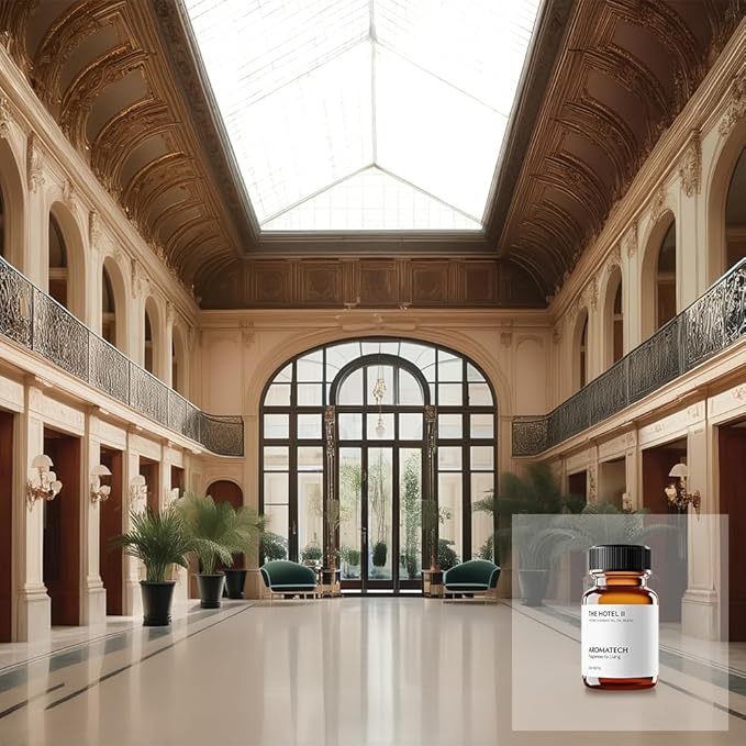 AromaTech Hotel II Fragrance Essential Oils - for Aroma Oil Scent Diffusers (2 Fl Oz (Pack of 1), The Hotel II)