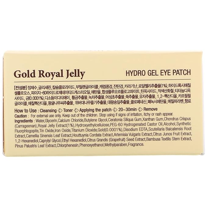Gold Royal Jelly Hydro Gel Eye Patch, 60 Patches